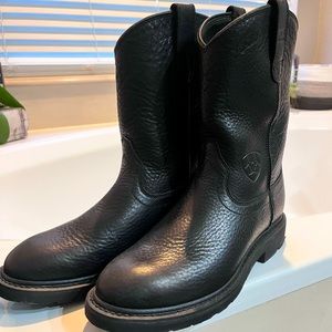 Men’s Ariat Black Leather Boots